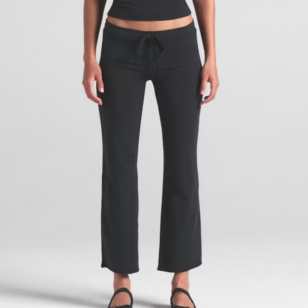 Skims cotton jersey low rise crop pants